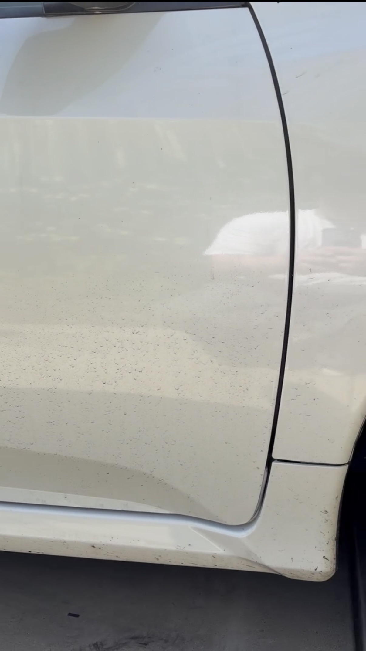 Before detailing result from another interior cleanup